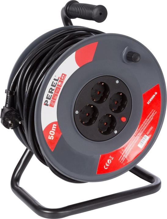 Velleman CABLE REEL - 50 m - 3G1.5 - GERMAN SOCKET (50 m)