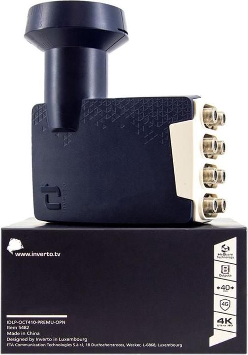 Produktbild inverto IDLP-OCT410-PREMU-OPN (Octo LNB, 40mm)