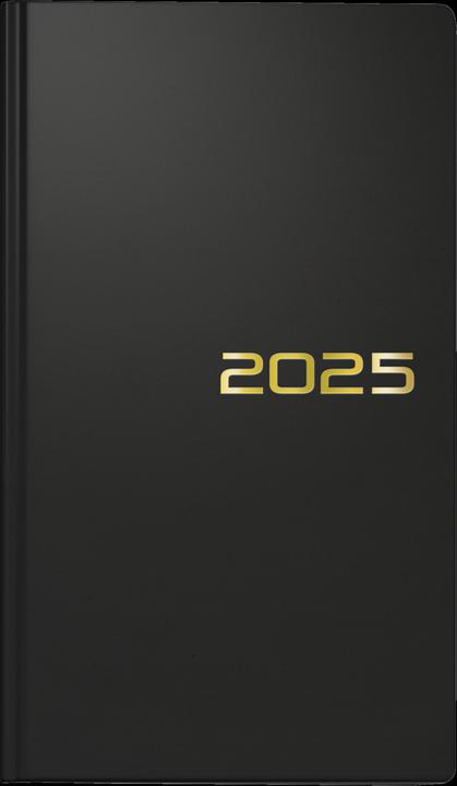 Actual product image Pocket agenda 2025 075661905 1W/2S black ML 9x15cm (German)