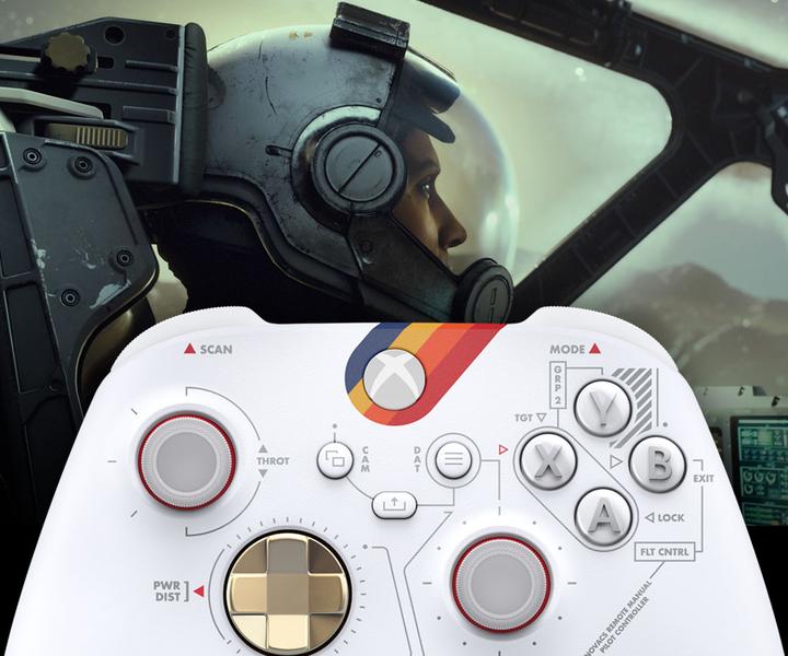 Immagine prodotto Microsoft Controller wireless Xbox - Starfield (Edizione speciale) (Xbox Serie S, Xbox One S, PC, Xbox One X, Xbox Series X)