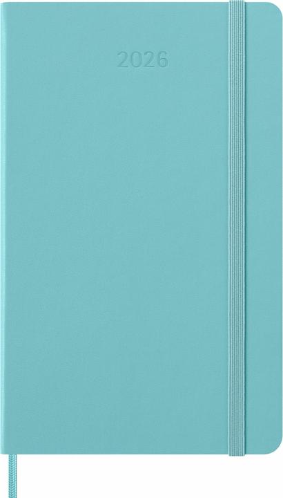 Actual product image Moleskine WONK 2026 LG HC Aquamarine (13 x 21 cm, English)