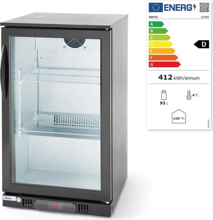 Produktbild Hendi Bar Kühlschrank eintürig 93 l 230V 130W (93 l)