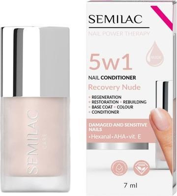 Image du produit Semilac Conditionneur pour ongles 5in1 Recovery Nude 7ml (7 ml)