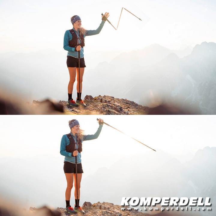 Produktbild Komperdell Carbon FXP.4 Approach Vario Compact Stöcke (125 cm)
