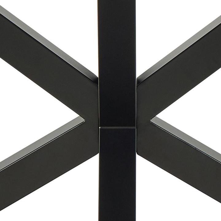 Actual product image AC Design Heaven Esstisch schwarz Fairbanks rauhe Keramik