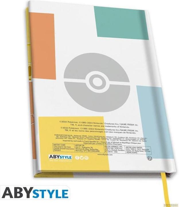 Produktbild ABYstyle Pokemon A5 Notebook: Kanto Starters (A5)