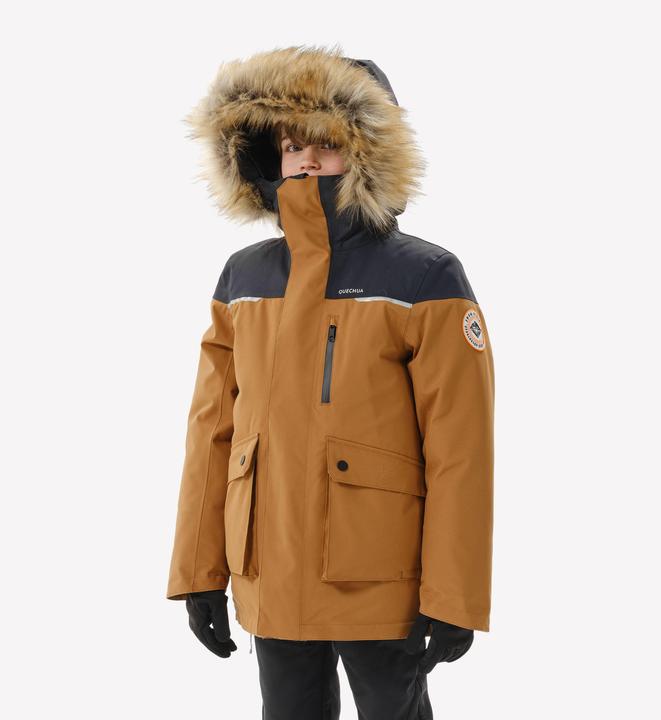 Immagine prodotto Quechua Giacca invernale parka bambini taglia 122-170 calda fino a -23 °C impermeabile per escursioni -