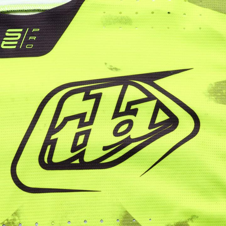 Image du produit Troy Lee Designs SE Pro Jersey, Blotted, flo yellow, XL (XL)