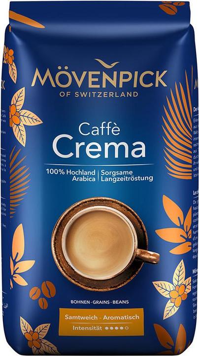 Mövenpick crema coffee (1000 g, Dark roast)