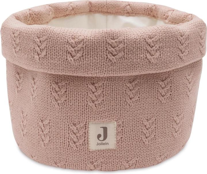 Jollein Panier de rangement Grain Rose