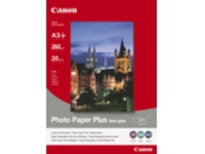 Image du produit Canon SG-201, Plus Semi-Gloss, 20 feuilles (260 g/m², A3+, 20 x)