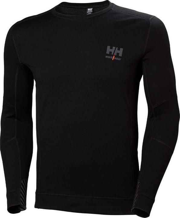 Produktbild Helly Hansen Apatiniai marškinėliai Lifa Merino Crewneck, juodi XL (XL)