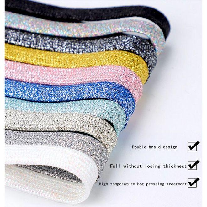 Produktbild MU Classic Glitter Series Schnürsenkel (120 cm)