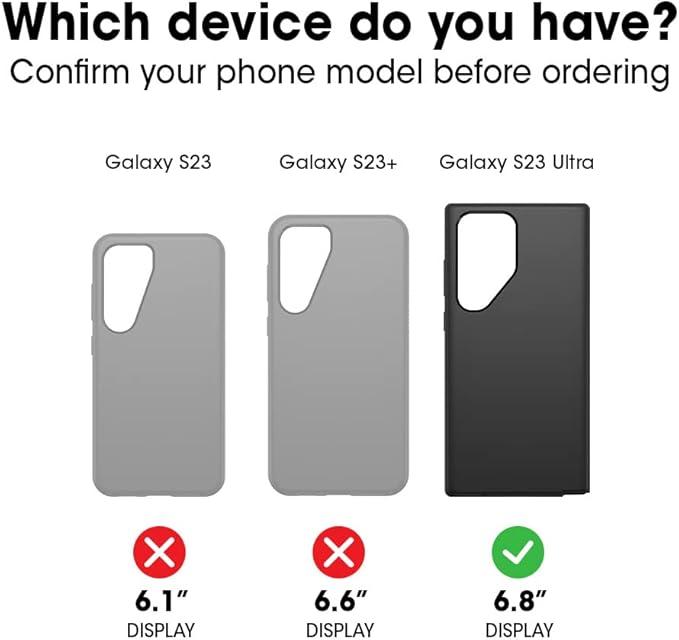 Actual product image OtterBox Defender (Samsung Galaxy S23 Ultra)