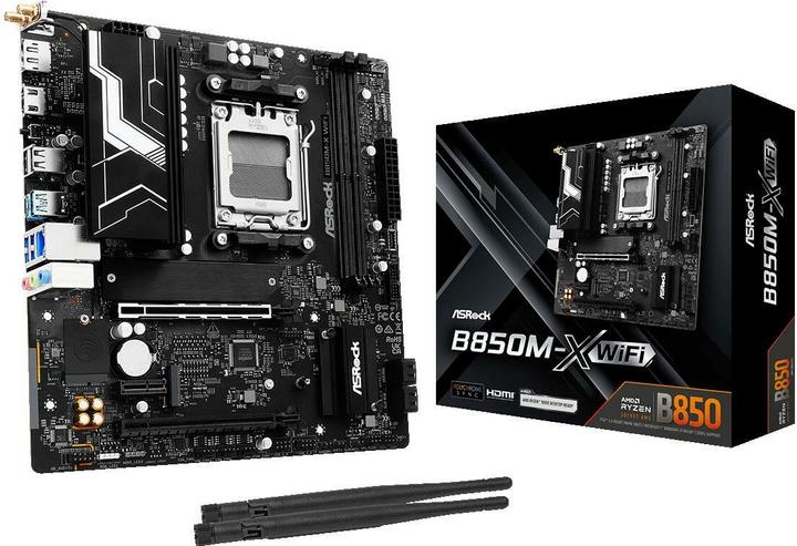 Produktbild AsRock B850M-X Wifi R2.0 (AM5, AMD B850, mATX)
