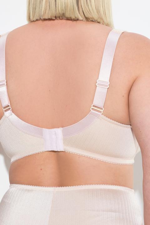 Produktbild Ulla Popken Minimizer-BH, Satin, Spitze, ohne Bügel, Cup C - F (85 D)