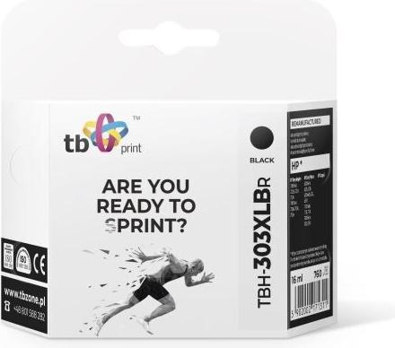 Produktbild Tusz do HP Envy Photo 6200 TBH-303XLBR BK refabrykowany (BK)