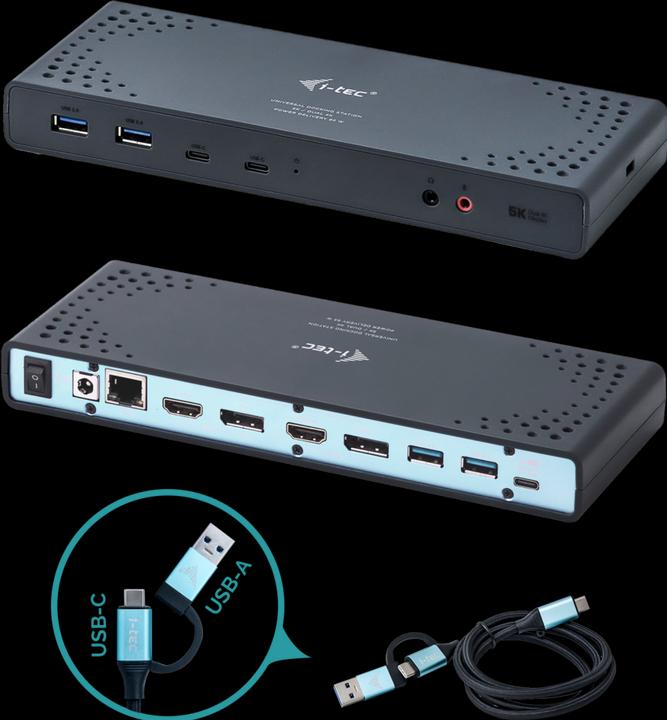 Image du produit i-tec Dualdock (USB-C, 14 Ports)