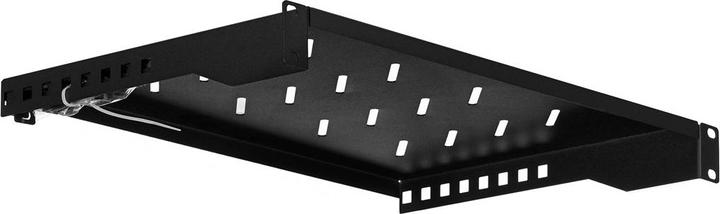 Produktbild Lanberg 19 " fester Boden 1U Rack-483x300mm schwarz