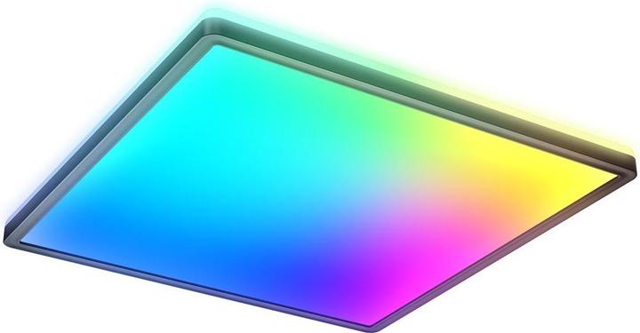 Produktbild B.K.Licht Ultraflaches RGB/W-LED Panel,schwarz, 1xLED/22W (2700 lm)