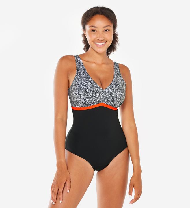Image du produit Nabaiji Maillot de bain 1 pièce aquafitness Femme - Rosy noir (40, 42)
