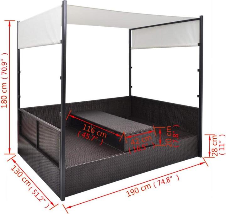 Produktbild VidaXL Titina (190 cm)