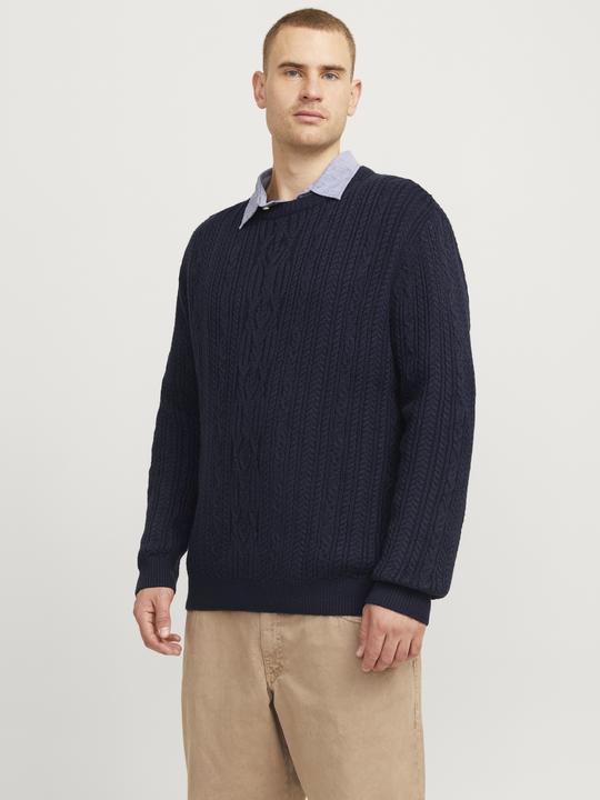 Immagine prodotto Jack & Jones Maglia plus size con collo rotondo Maglia con collo rotondo (5XL)