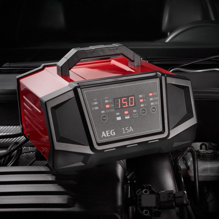 Produktbild AEG Ladegerät Werk (6V, 12V, 15 A)