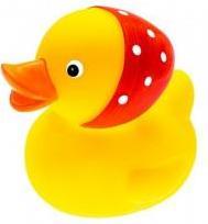 Hencz Toys Bathing duck in a scarf