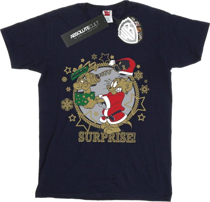Tom & Jerry Christmas Surprise TShirt Mädchen