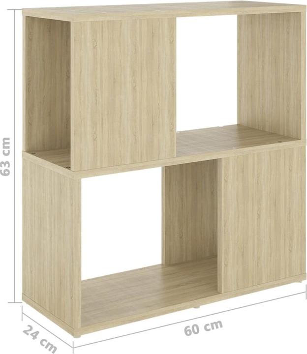 Actual product image VidaXL Bookshelf (60 x 24 x 63 cm)