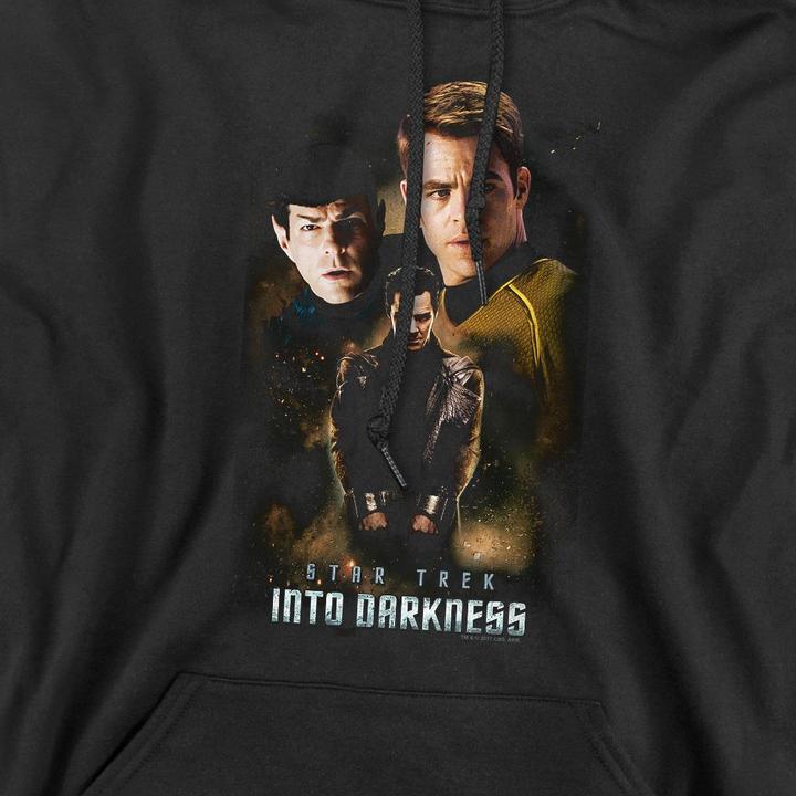 Immagine prodotto Star Trek: Into Darkness Aftermath Felpa con Cappuccio Uomo (XL)