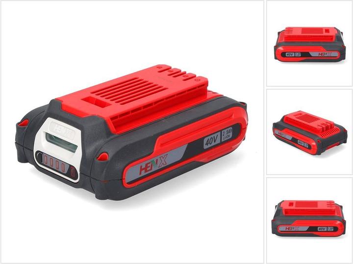 Actual product image Henx Battery 40 V 2,5 Ah Li-Ion battery ( H36B25 ) with LED display