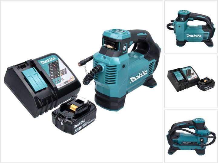 Produktbild Makita DMP 181 RF1 Akku Kompressor 18 V 11,1 bar + 1x Akku 3,0 Ah + Ladegerät (11.10 Bar)