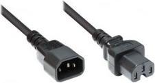 Produktbild Good Connections Kaltgeräte Warmgeräte Verbindungskabel, C14 Stecker / C15 Buchse, 1,8 m Zum Anschluss eines Geräts (1.80 m)