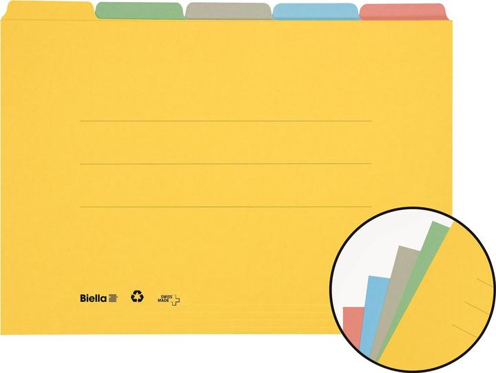 Produktbild Biella Registermappe (A4, 5 x)