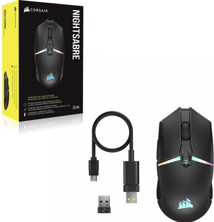 Immagine prodotto Corsair Nightsabre (Cablato, Senza fili)