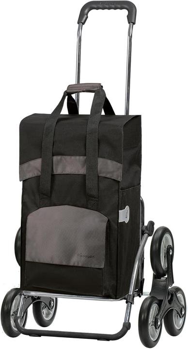 Image du produit Andersen Einkaufstrolley Royal Steel Holly mit Treppensteiger-Funktion (49L)