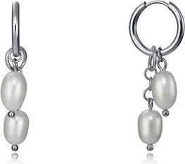Viceroy Charming round earrings with pearls 2in1 Chic 1338E01010 (L)