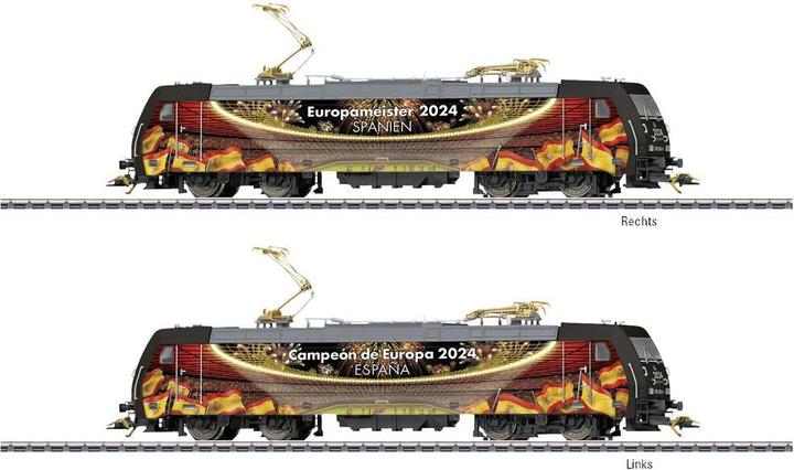Productafbeelding Märklin Opstarten 36024 H0 elektrische locomotief serie 185.2 ter ere van de Europees Kampioen 2024 (H0-maatstaf)