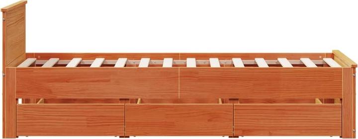 Produktbild VidaXL Bett ohne Matratze mit Kopfteil (90 x 200 cm)