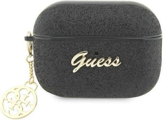 Actual product image Guess Silicone Heart Charm - Case AirPods Pro 2 (niebieski) (Headphone bag)