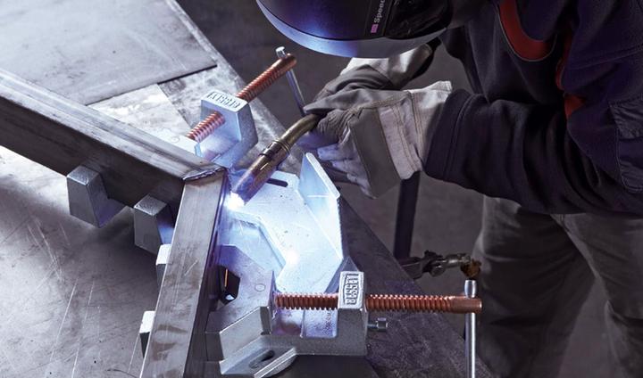 Actual product image Bessey Welding clamp set (100 mm)