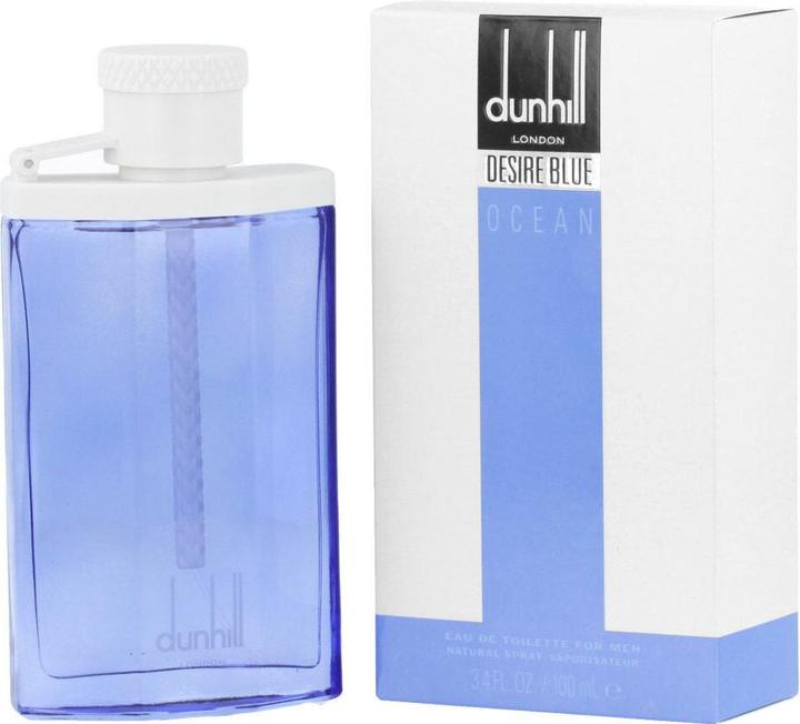 Actual product image Dunhill Desire Blue Ocean by Eau de Toilette Spray 100 ml (Eau de toilette, 100 ml)