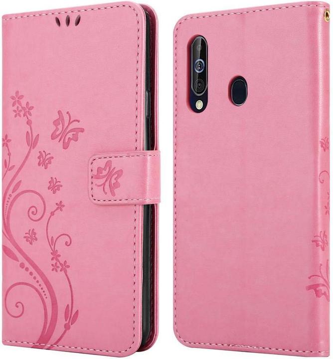 Image du produit Cadorabo Couverture du livre de fleurs (Samsung Galaxy M40, Samsung Galaxy A60)