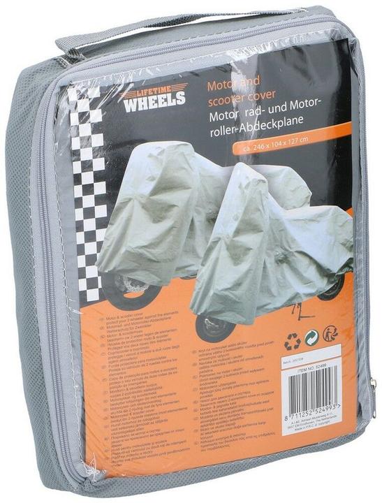 Actual product image Dunlop Motor & scooter cover grey