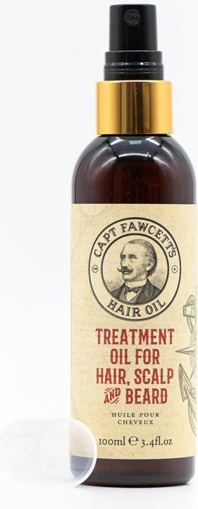 Immagine prodotto Captain Fawcett Olio di trattamento per capelli, cuoio capelluto e barba (100 ml)