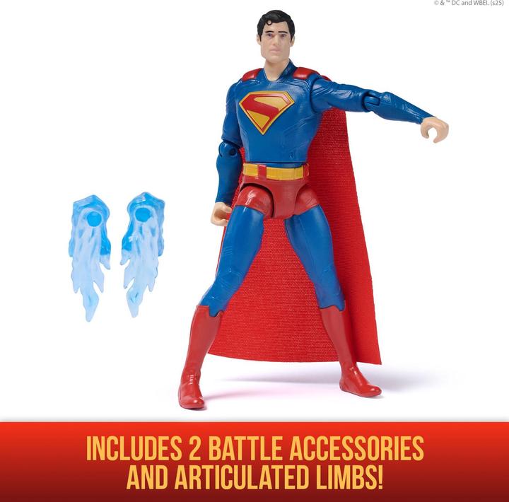 Actual product image Superman Movie Feature Figure 15 cm -