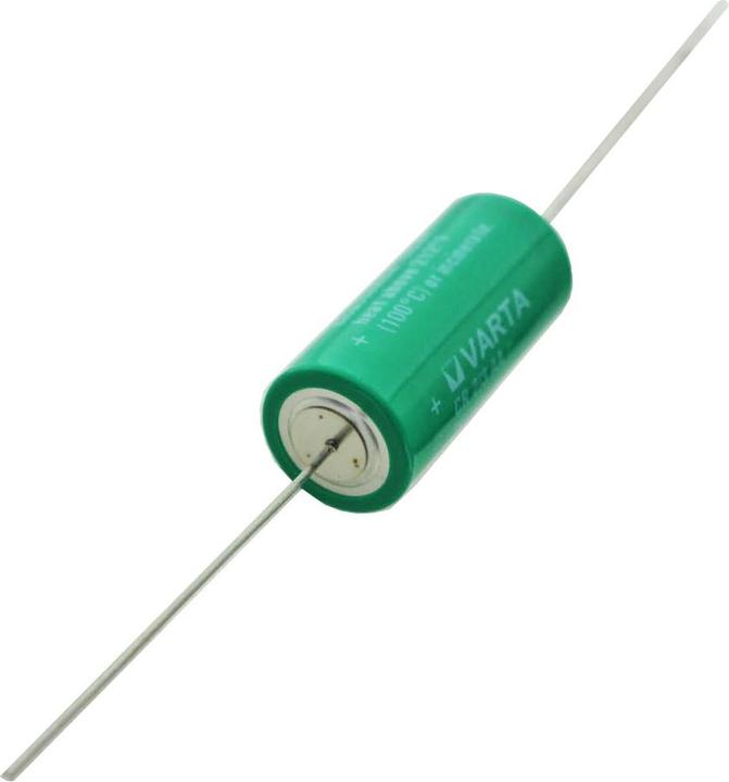 Varta Batterie CR2/3AA, 6237 mit Axialem Drahtans (1 pcs., AA, 1350 mAh)