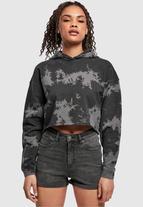 Immagine prodotto Urban Classics Felpa con cappuccio corta oversize da donna, sbiancata (4XL)